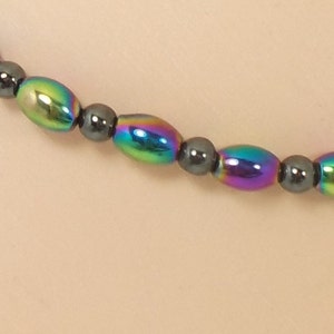 Rainbow Hematite Cube Beads - 3mm Titanium Coated Unique Beads for Jewelry  Making