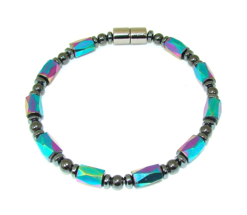 Multi-Couleur Hématite Thérapie Magnétique Bracelet