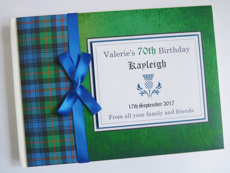Personalised Irish Retirement Guest Book Irish Wedding Guest Etsy