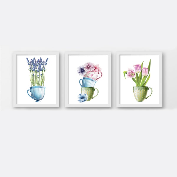 Floral Wall Art Etsy UK