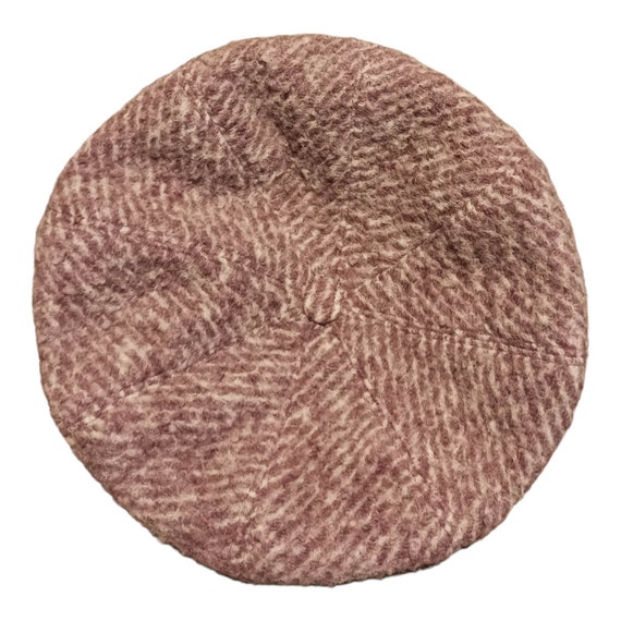 Vintage véritable 1970 ancienne casquette en lain… - image 6