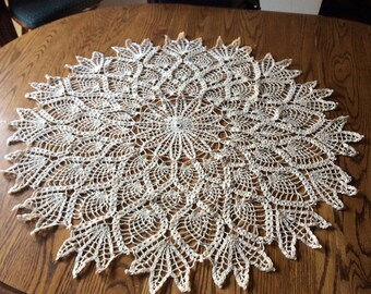 35&quot; Handmade doily