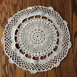 11 inch Handmade Doily