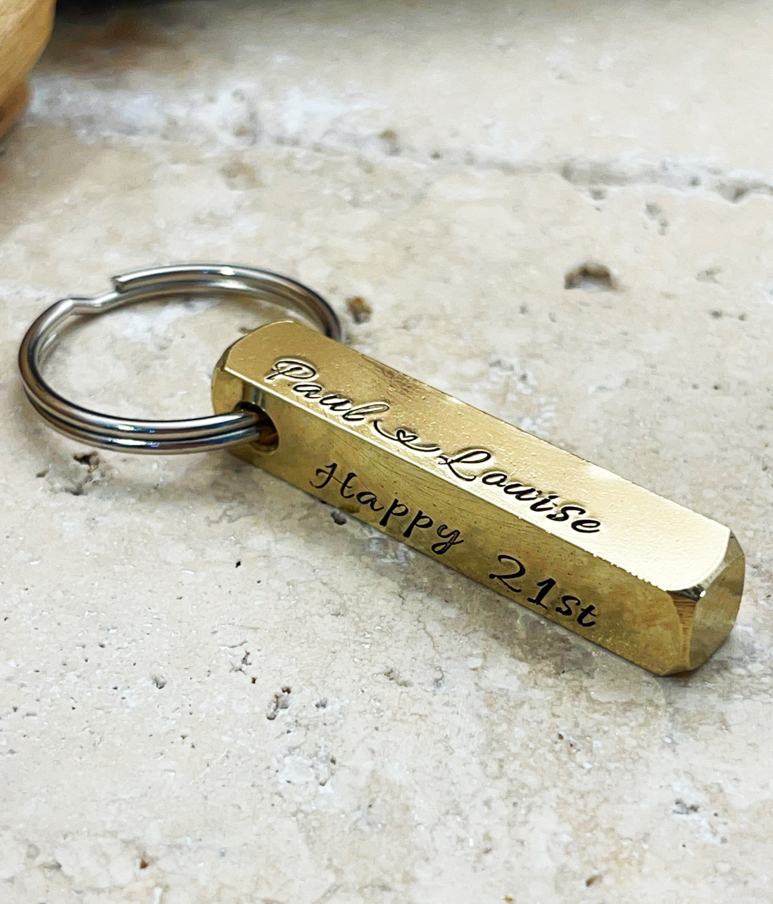 Brass wedding anniversary gift 21st wedding anniversary gift Etsy