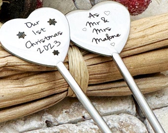 Personalized Stainless Steel Drink Stirrer – Wedding Anniversary Gift