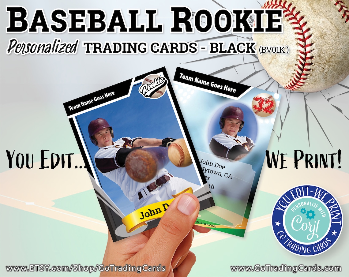 Custom Baseball Cards Template