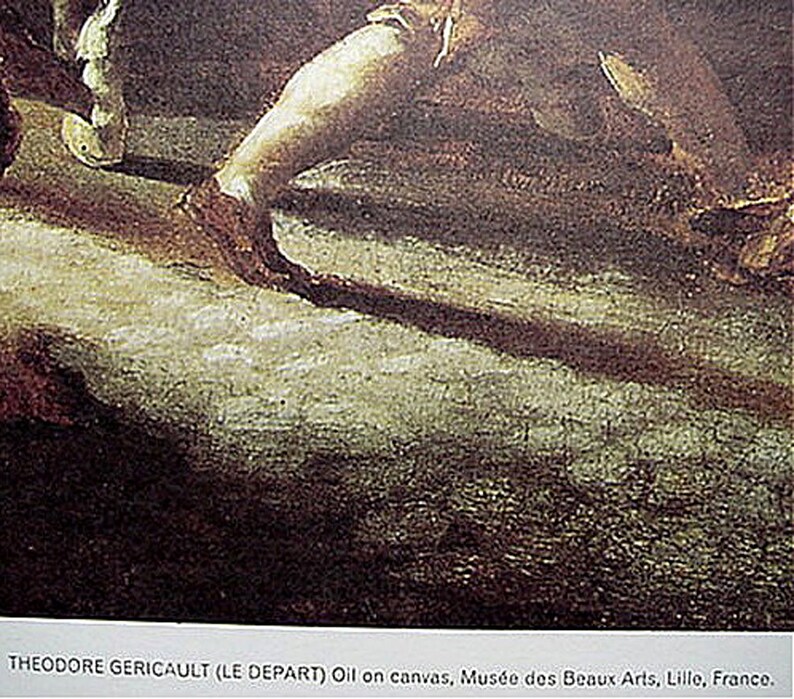 Art Reproduction Print The Riderless Horse Race Le Depart Theodore Gericault