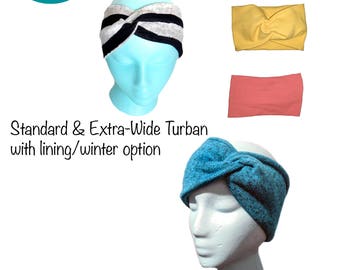 Nester Headband winter digital pdf Sewing Pattern Tutorial Extra wide headband pillow bow headband pattern