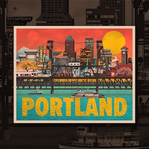PORTLAND screen print