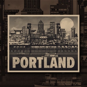 PORTLAND Screen Print image 1