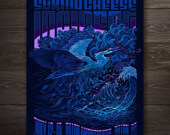 String Cheese Incident 2022 Poster (July 12-13 - Dillon, CO)  /  18 X 24 Screen Print