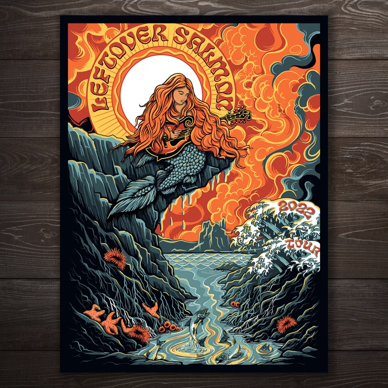 Leftover Salmon 2022 Tour Poster image 1