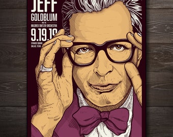 Jeff Goldblum Poster (September 19, 2019 - Dallas, TX)