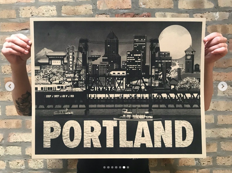 PORTLAND Screen Print image 2