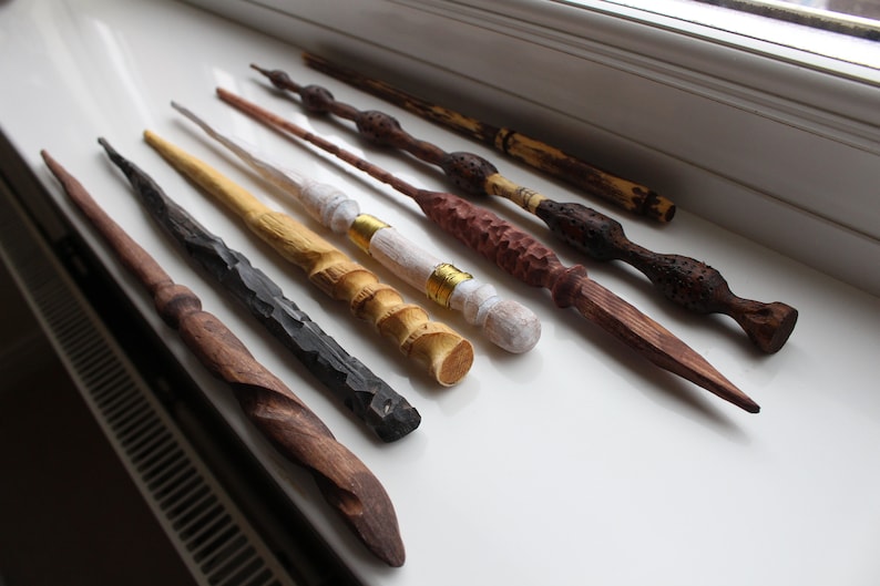 Personalisierte Harry Potter Zauberstäbe und Hogwarts | Etsy
