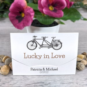 Porte-cartes à gratter (tandem)