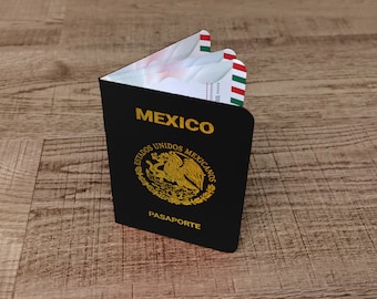 Mexico Destination - Passport Invitation