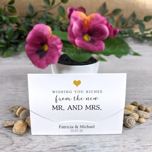 Keep the Fun Going with Our &#39;We Tied the Knot&#39; Scratch Card Holder - Customized for You!