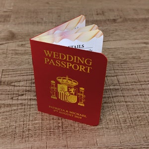 Spanien - Pass Einladung