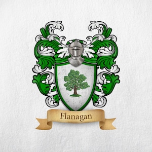 Flanagan Coat of Arms (Digital Download)