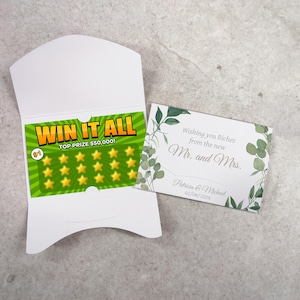 Keep the Fun Going with Our Scratch Card Holders - Customized for You!