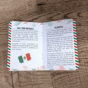 Mexico Passport Invitation - Etsy