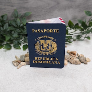 Dominican Republic - Wedding Passport Destination Invitation
