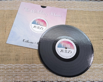 Record/Music Themed Invitations