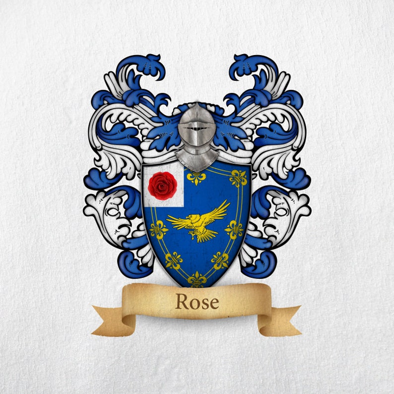 Rose Family Crest