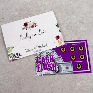 Scratch Card Holders (Fall in Love)