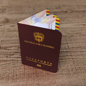 Colombia - Paspoortuitnodiging