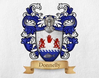 Donnelly Family Crest - Print