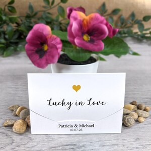 Keep the Fun Going with Our 'We Tied the Knot' Scratch Card Holder - Customized for You!