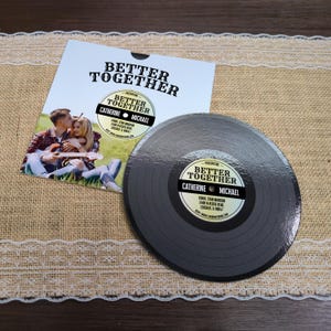 Record/Music Themed Invitations