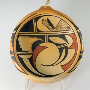 Antique Hopi Pottery Shallow Bowl