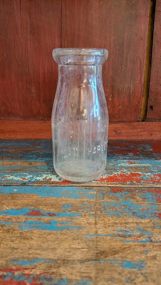 Vintage Milk Glass Product Jars - Etsy