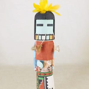 Traditional Hopi Red Beard Kachina by Brandon Ross of Kykotsmovi