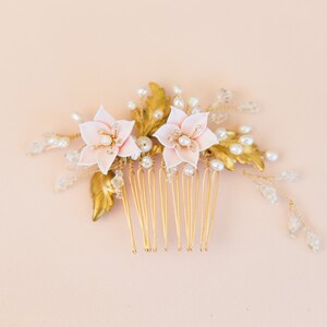 Bridal hair comb - bridal headpiece - wedding hair comb - bridal hair piece - wedding hair piece -bridal hair accessories -wedding headpiece