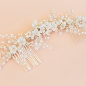 Bridal headpiece - bridal hair piece - bridal hair comb - wedding hair piece - bridal hair accessories - wedding hair accessories
