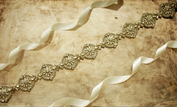 Etsy bridal belts hot sale
