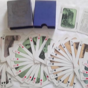 Panama Souvenir Playing Cards Made In USA by The U. S.Playing Card Co 1926