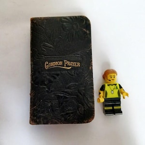 The Book Of Common Prayer . Antique Miniature Book 1896