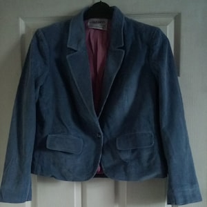 Vintage Jaeger Corduroy Jacket  Women&#39;s UK Size 12