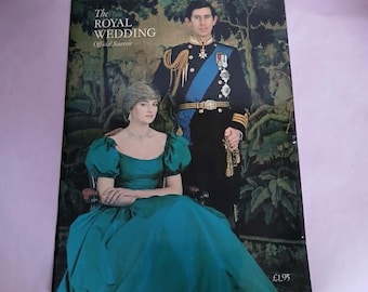 ロイヤルウェディング公式記念本 1981 チャールズ皇太子 ダイアナ妃