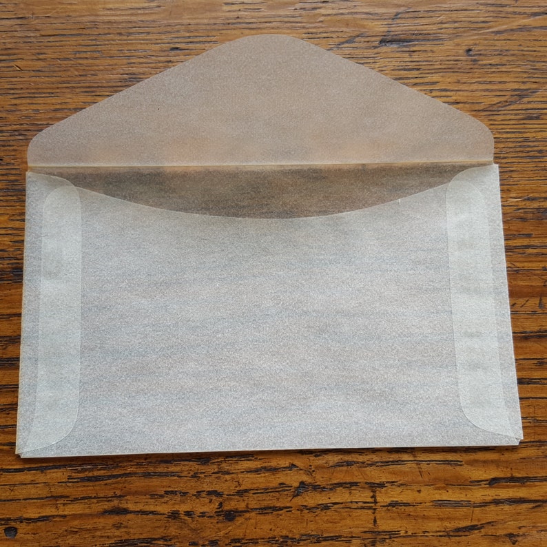 Vintage Glassine Envelopes Etsy