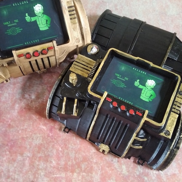 Pimp-Boy 3 Billion | Fallout Cosplay Replica | 3D Printed Pip Boy | Fallout Cosplay | Fallout 4 | Fallout 3 | Pip-Boy Fallout | Pip Boy 3000