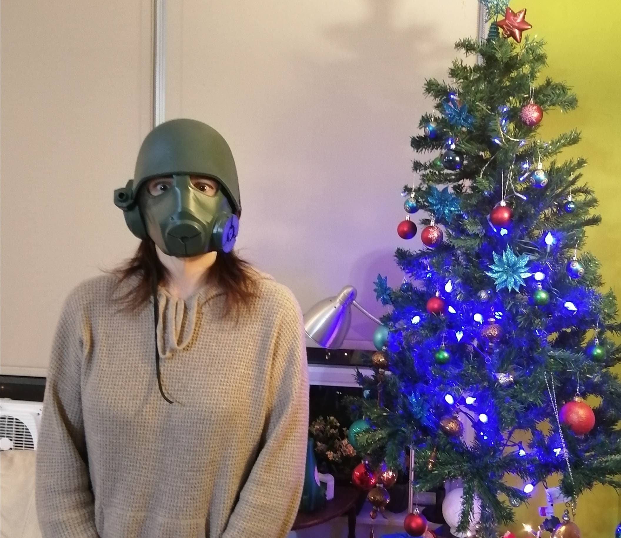 低価，新作 塗装済フォールアウトFalloutTV NCRレンジャーヘルメット