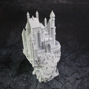 Medieval Castle } Fantasy Castle | 3D Printed Castle | Castle 3d printed | Christmas Gift | Fantasy Model