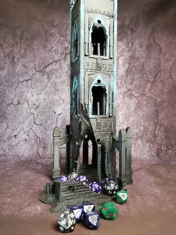 Dice Tower Warhammer 40000 Dice Tower Impreso en 3D Etsy