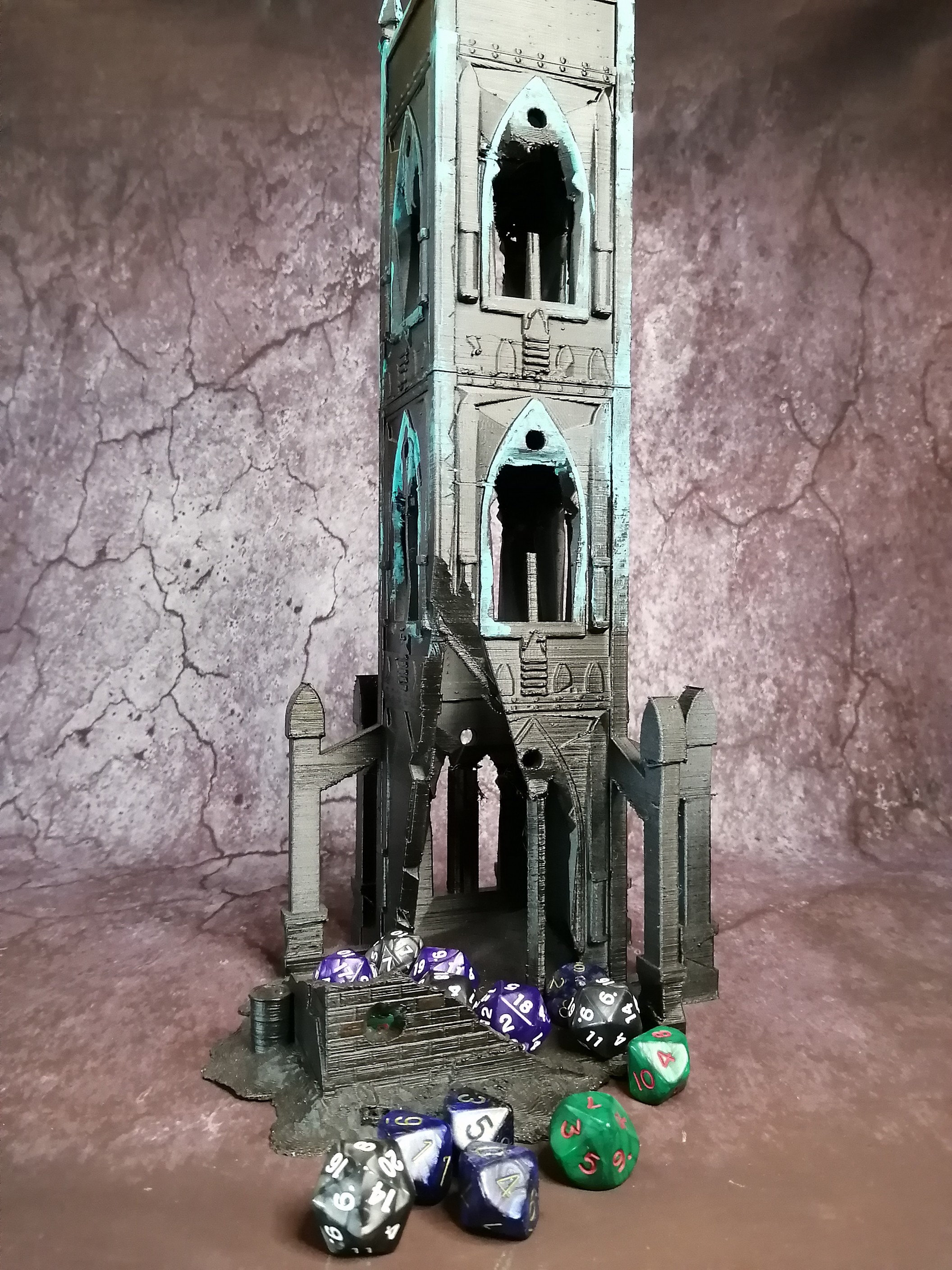 Dice Tower Warhammer 40000 Dice Tower Imprimé en 3D Etsy